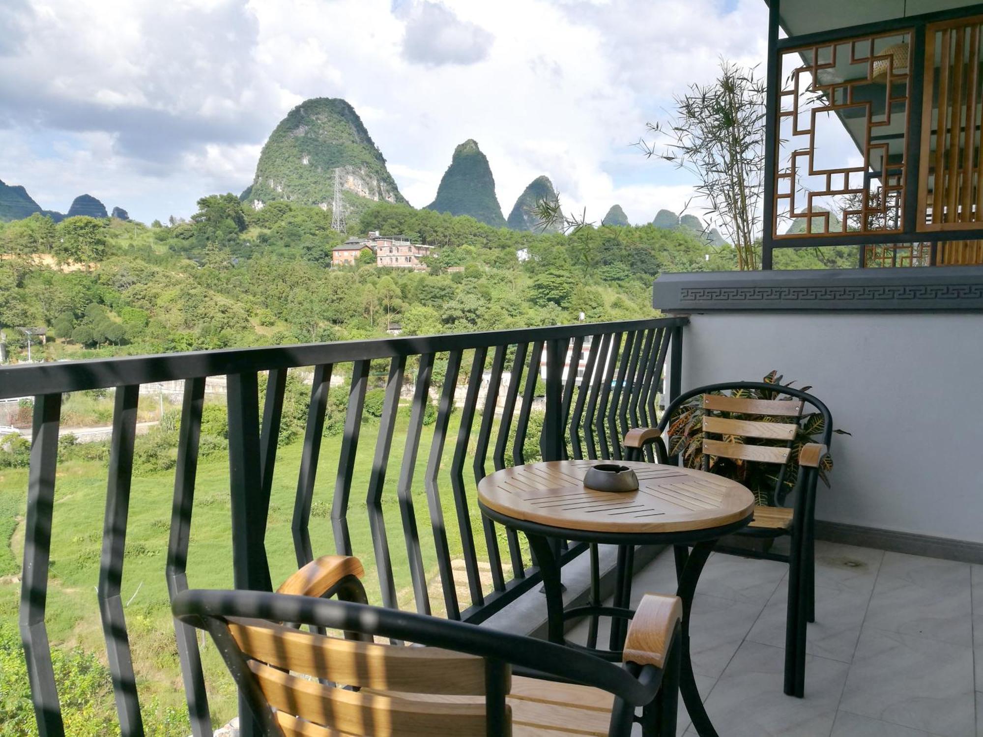 Hotel The Bamboo Leaf Yangshuo Exterior foto