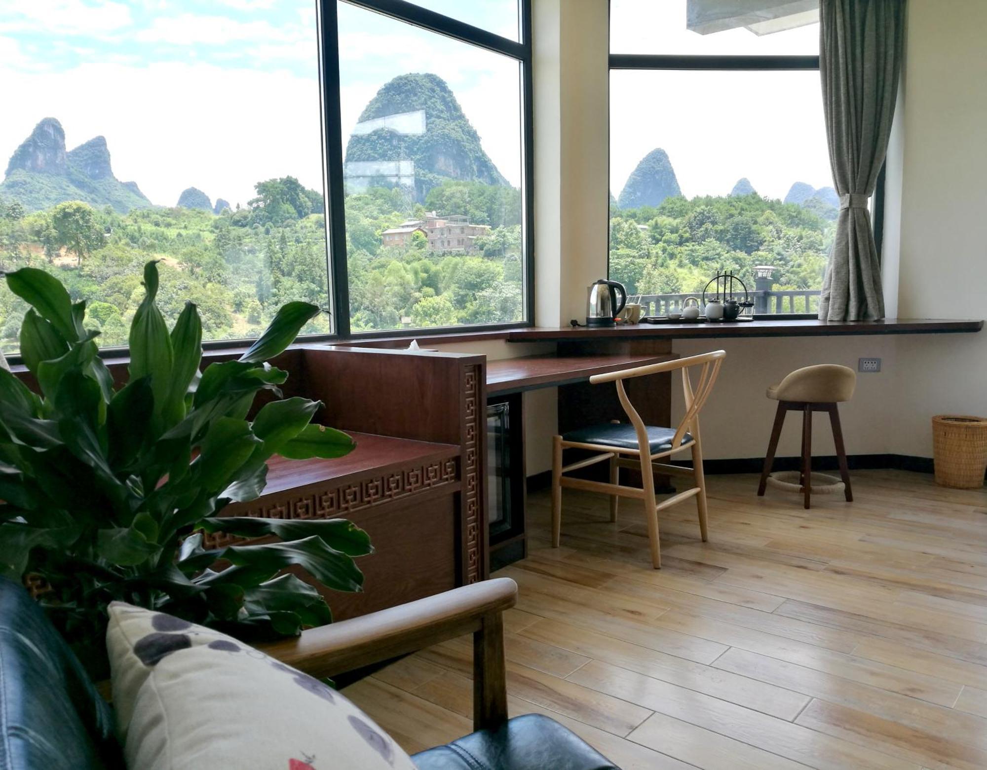 Hotel The Bamboo Leaf Yangshuo Habitación foto