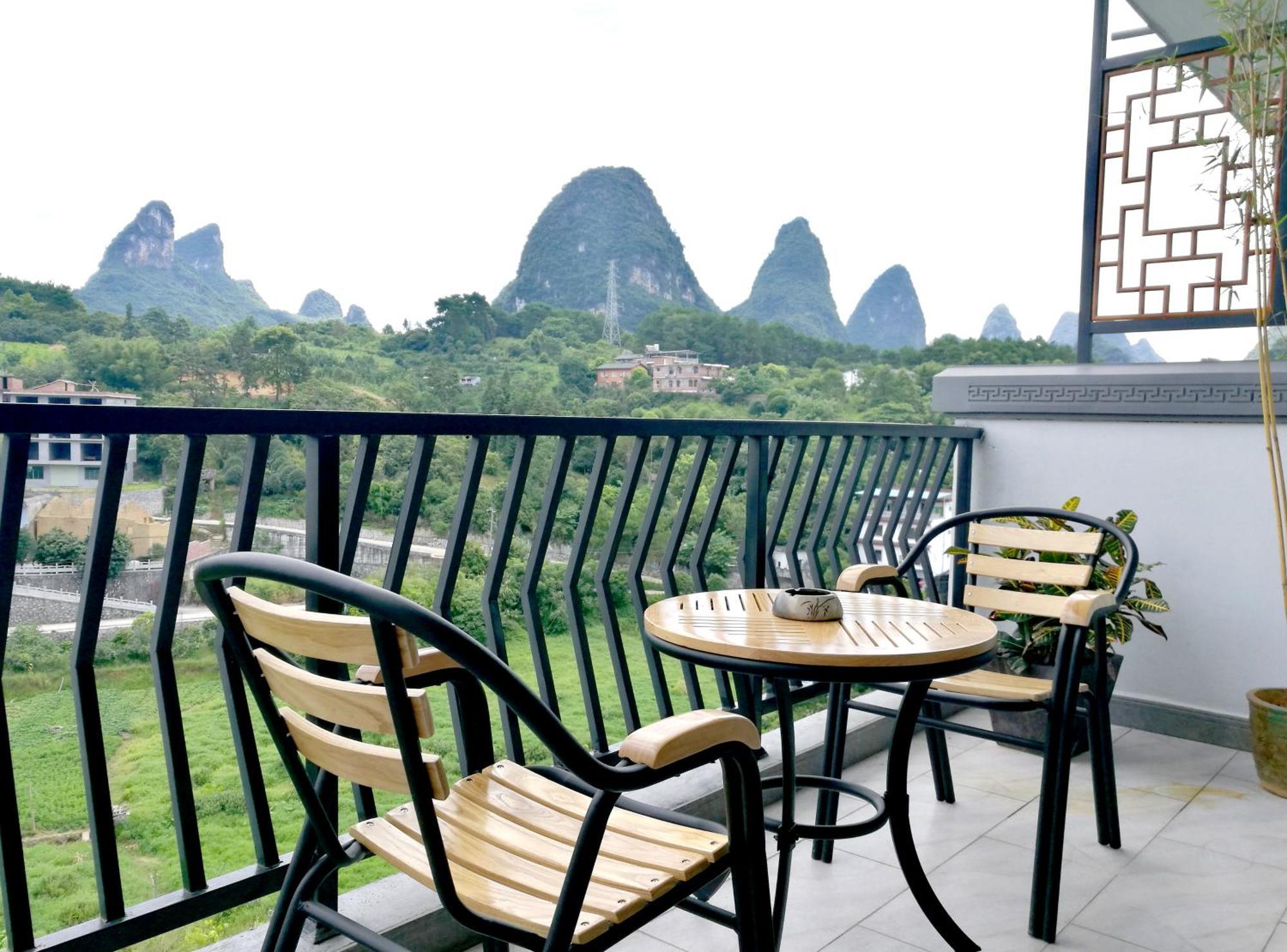 Hotel The Bamboo Leaf Yangshuo Habitación foto