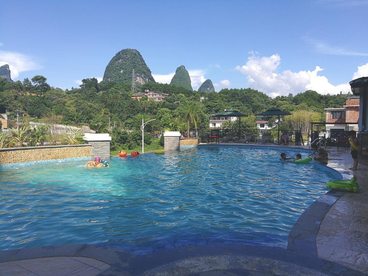 Hotel The Bamboo Leaf Yangshuo Exterior foto