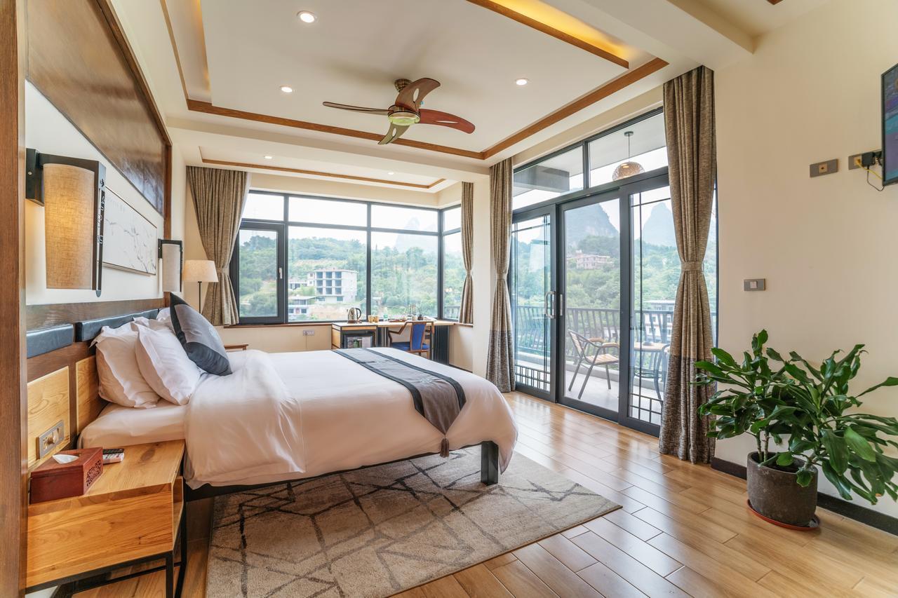 Hotel The Bamboo Leaf Yangshuo Exterior foto
