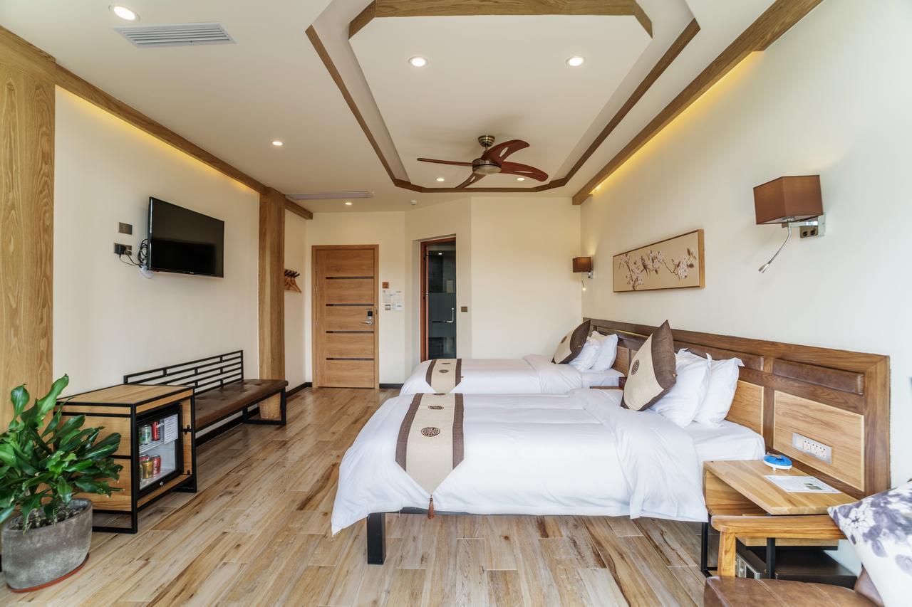 Hotel The Bamboo Leaf Yangshuo Exterior foto