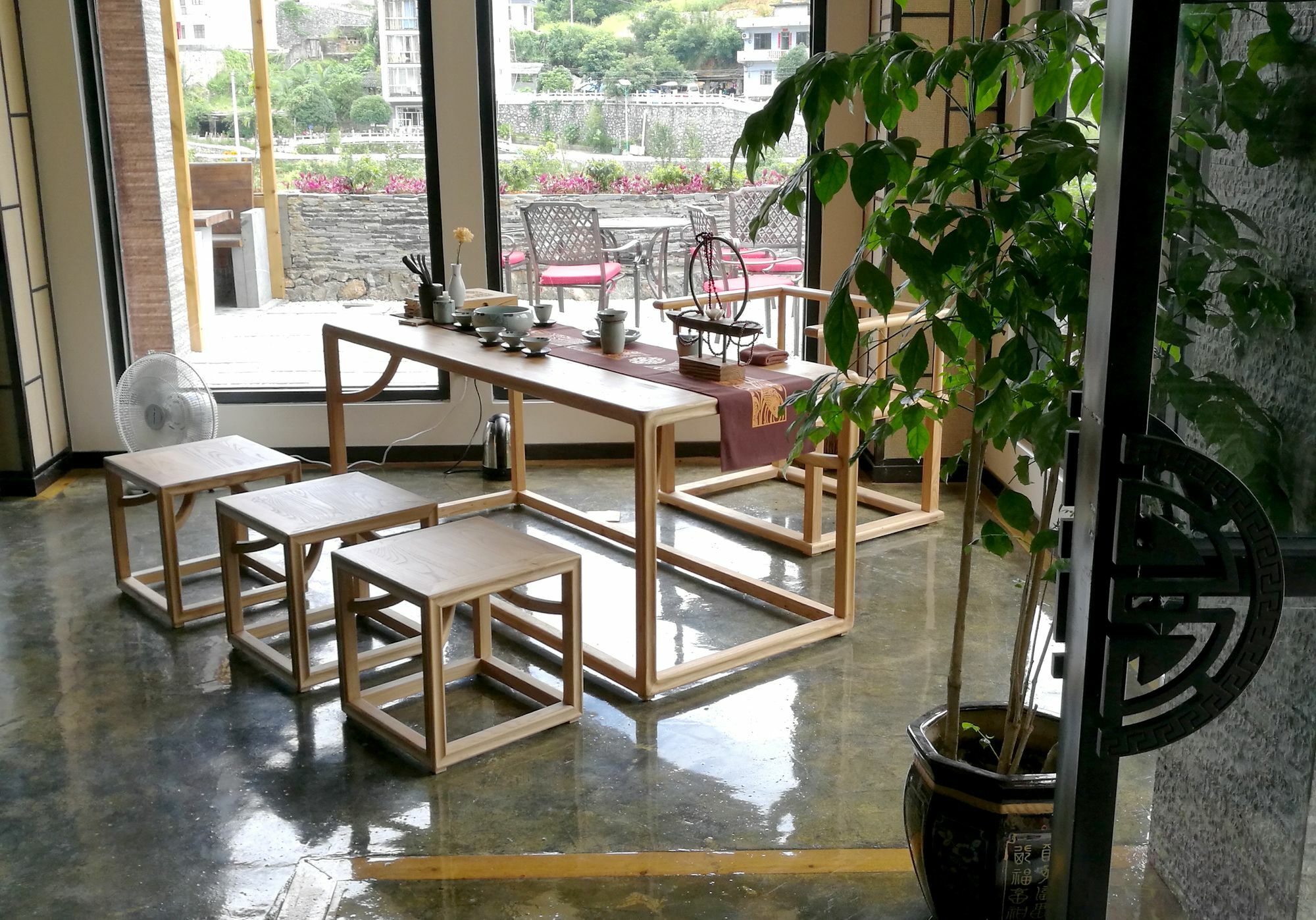 Hotel The Bamboo Leaf Yangshuo Exterior foto